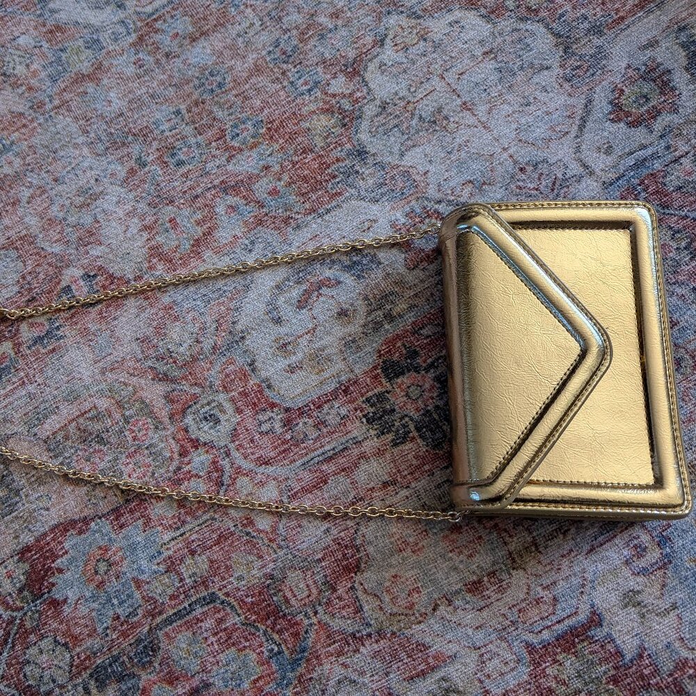 Gold MGN purse
